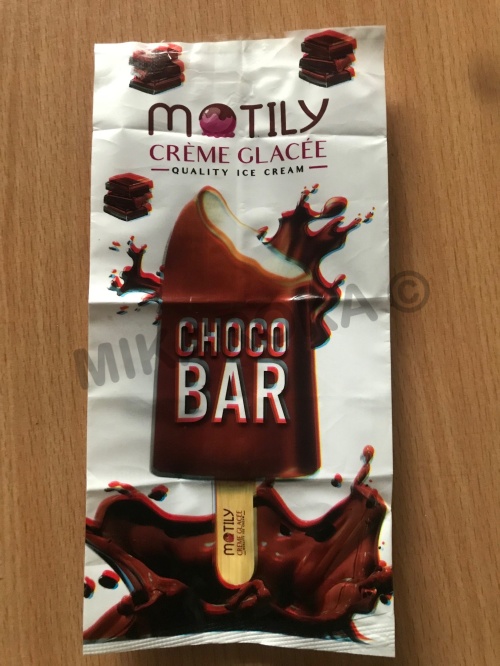 Crème glacée motily choco bar