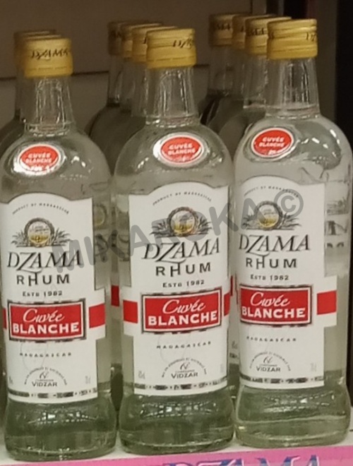 Rhum Dzama cuvée blanche