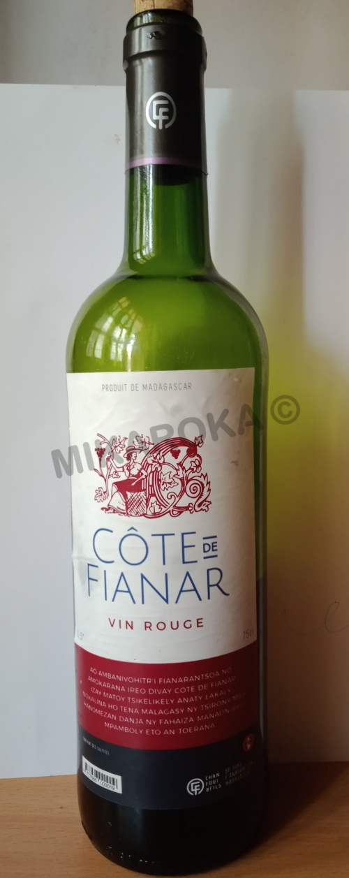 Vin rouge Côte de Fianar