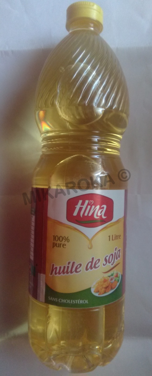 Huile de soja Hina 1l