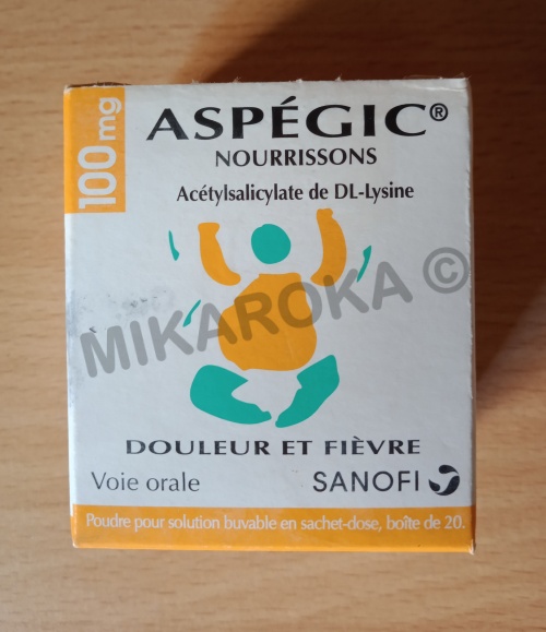 Aspegic Nourrissons 100mg