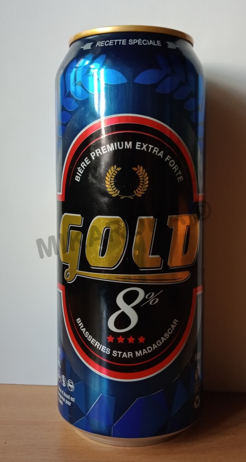 Gold 8% en canette 50cl