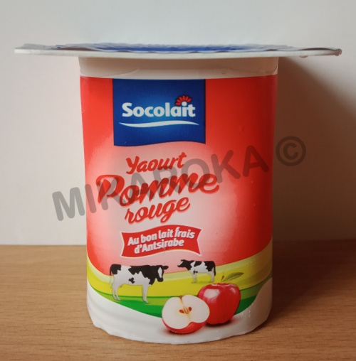 Yaourt pomme rouge socolait