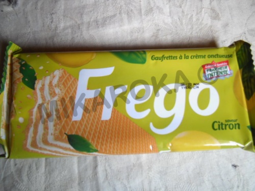 Gaufrette Frego citron