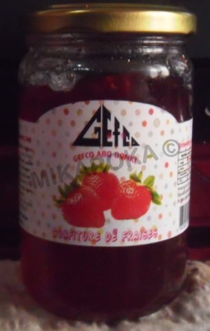 Confiture de fraise Gefco